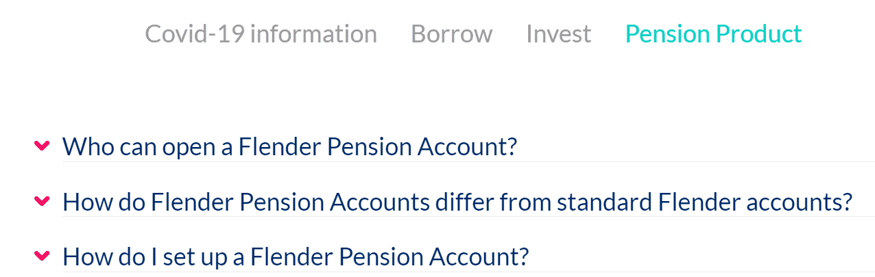 flender pension product