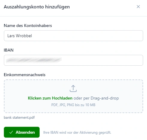 digilo auszahlen